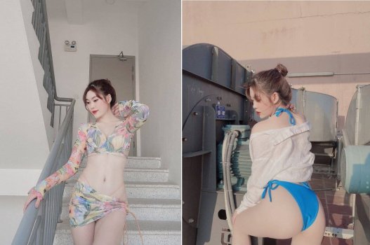 Liếm lồn kích thích cô em gái